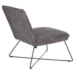 Fotel Moana szary sztruks