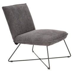 Fotel Moana szary sztruks