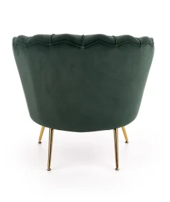 Fotel muszelka Florecja zielony