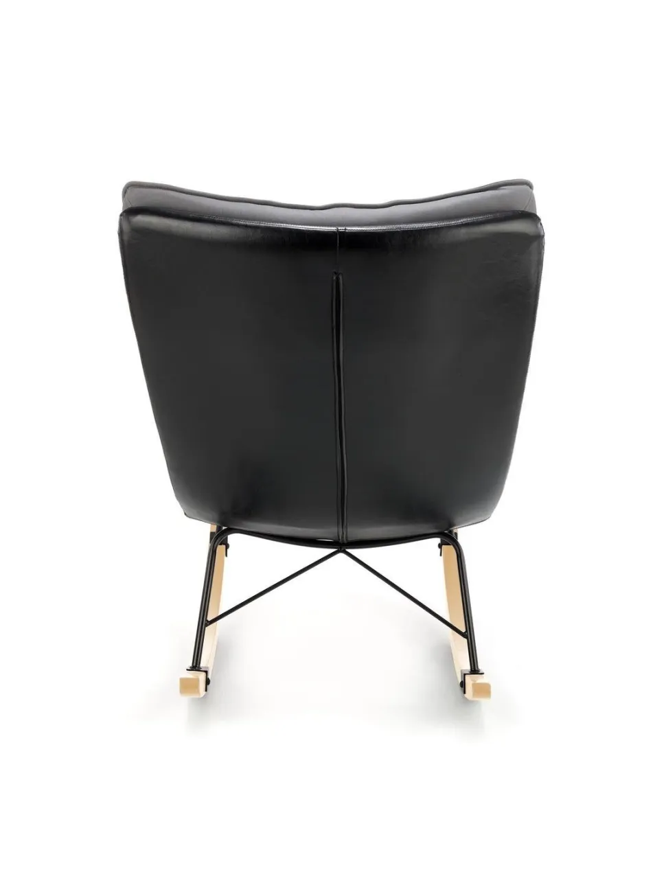 Fotel na biegunach Digro szary