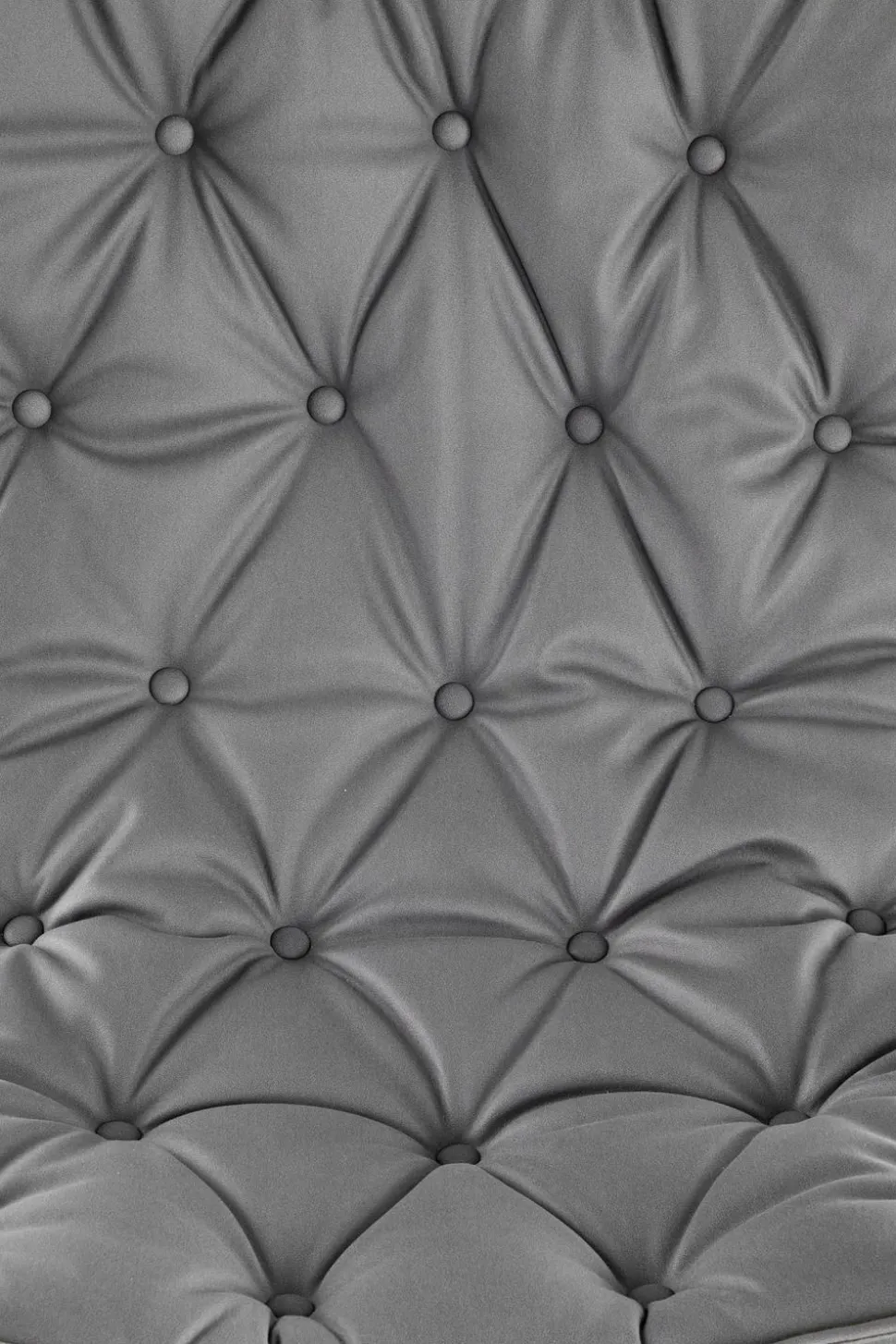 Fotel na biegunach Digro szary