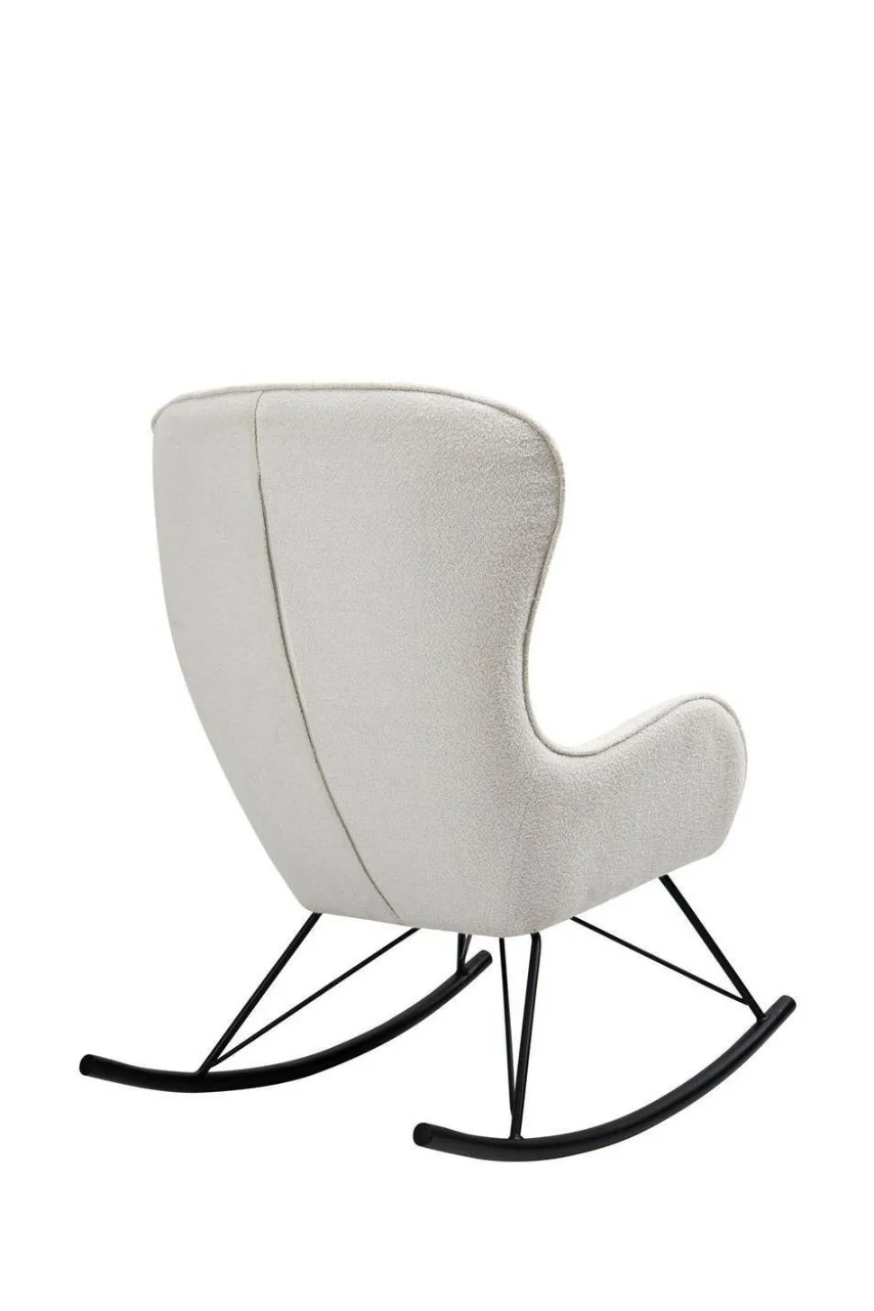 Fotel na biegunach Fabi biały