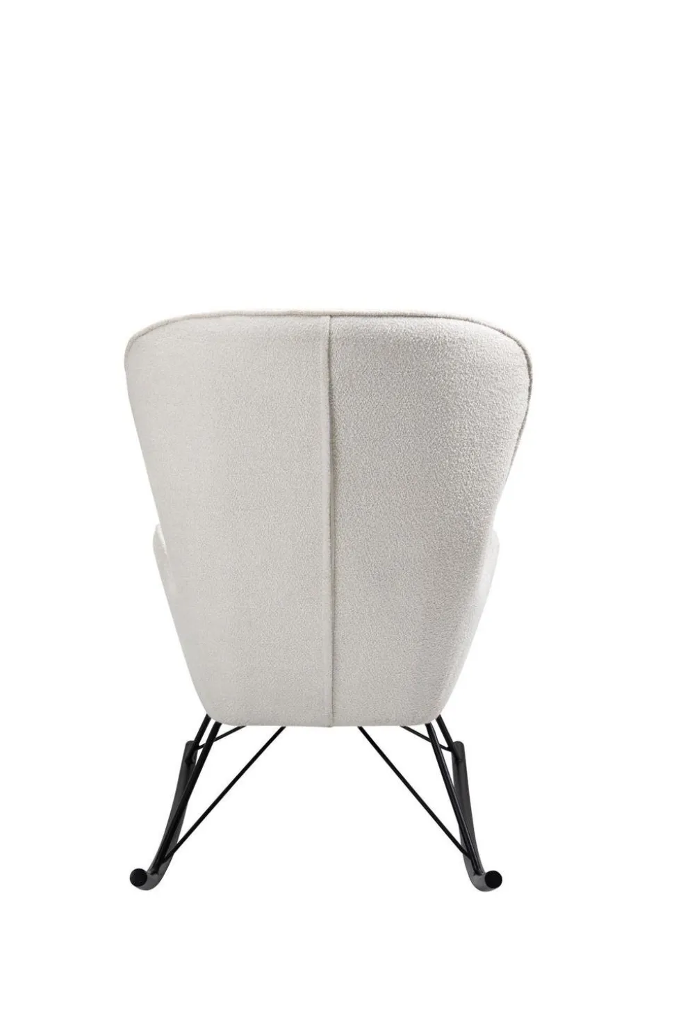 Fotel na biegunach Fabi biały