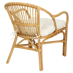 Fotel Neta rattan naturalny