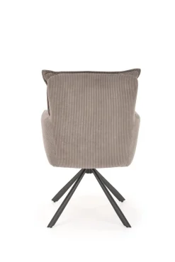 Fotel obrotowy Aldora popielaty