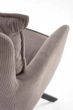 Fotel obrotowy Aldora popielaty