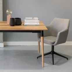 Fotel obrotowy Nora szary