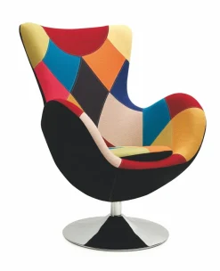 Fotel Patchis kolorowy