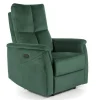 Fotel rozkładany Mars zielony VIC z funkcją masażu