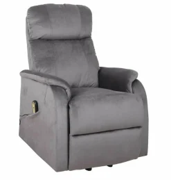 Fotel rozkładany recliner Ariel szary