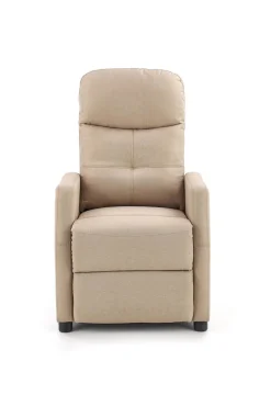 Fotel rozkładany recliner Dativo beżowy