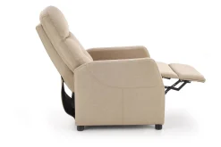 Fotel rozkładany recliner Dativo beżowy