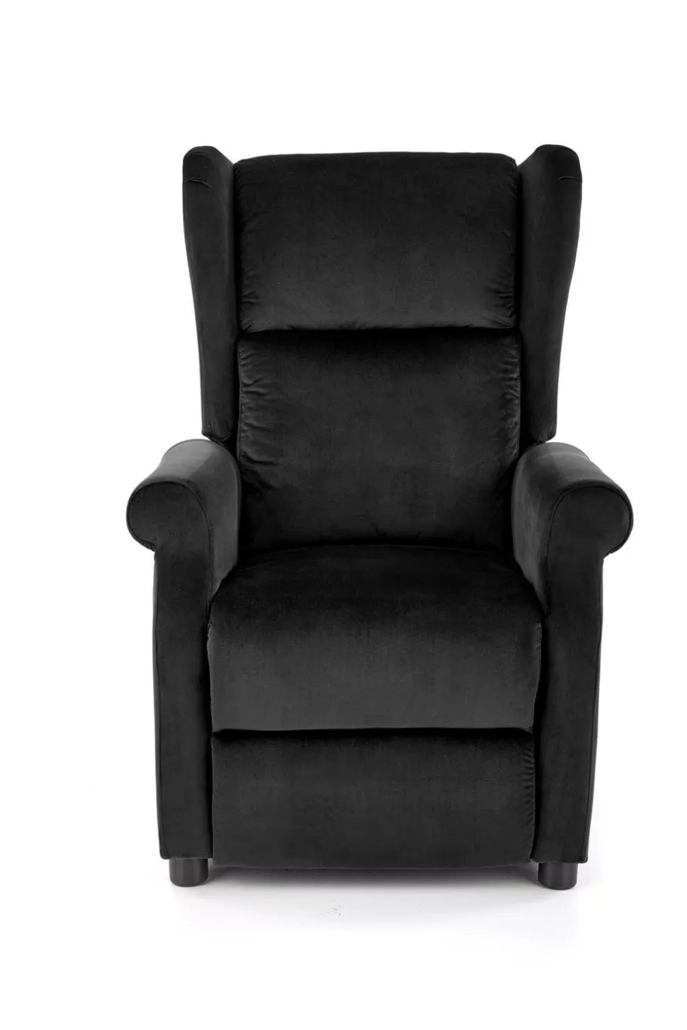 Fotel rozkładany recliner Nagu czarny