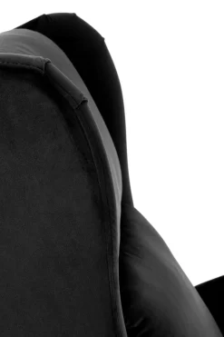 Fotel rozkładany recliner Nagu czarny