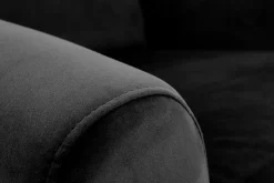 Fotel rozkładany recliner Nagu czarny