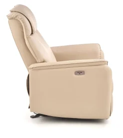 Fotel rozkładany recliner Paradise beż