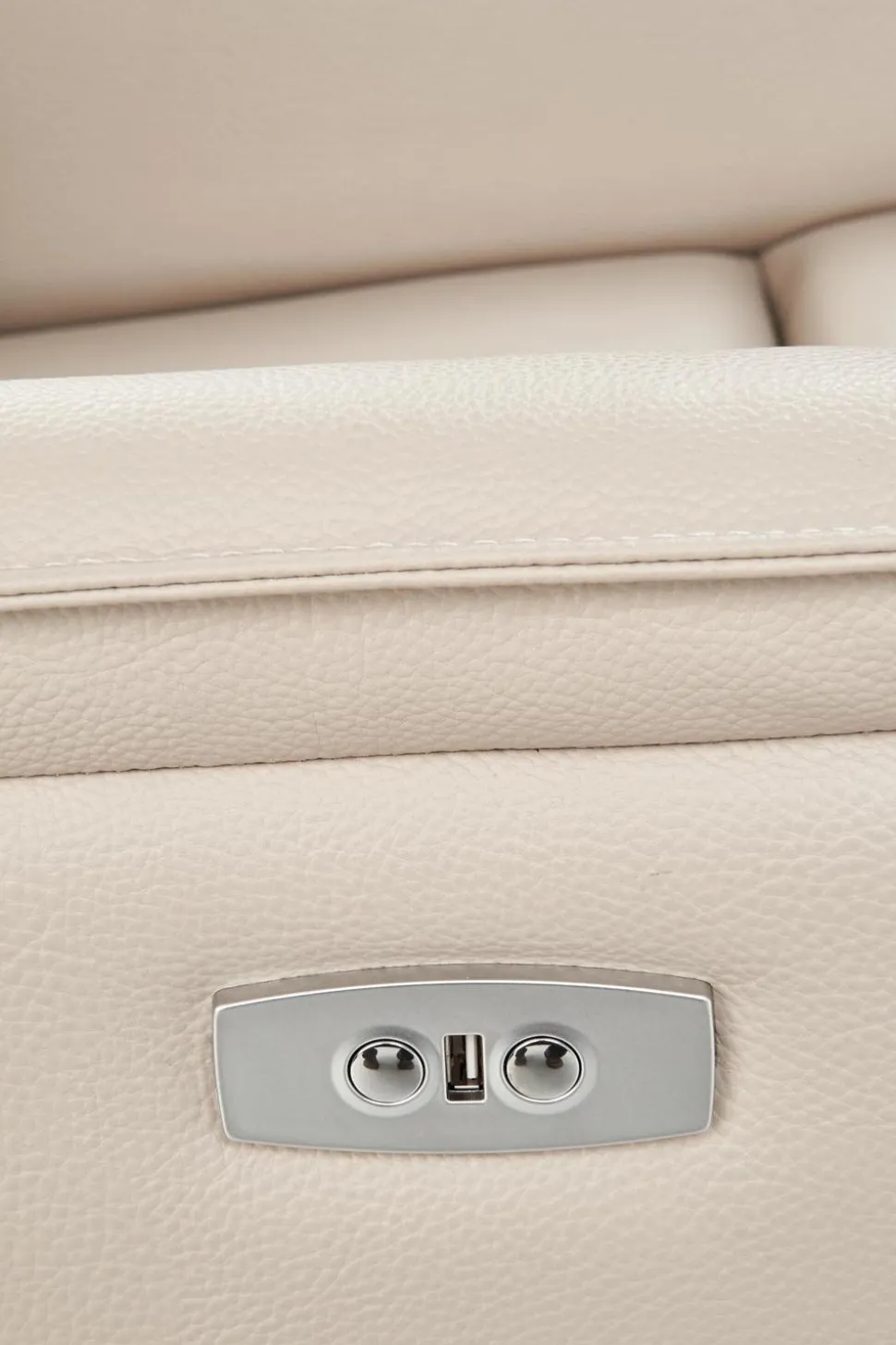 Fotel rozkładany recliner Paradise beż