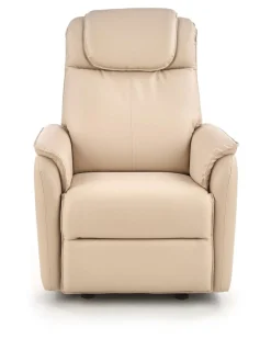 Fotel rozkładany recliner Paradise beż