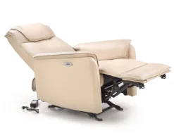 Fotel rozkładany recliner Paradise beż