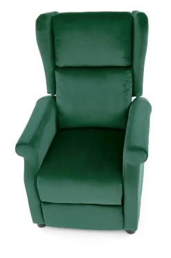 Fotel rozkładany recliner Nagu zielony ciemny