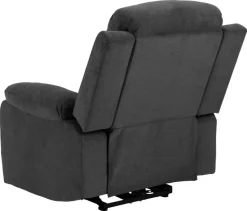 Fotel rozkładany recliner Vansbro szary ciemny