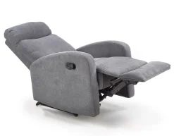 Fotel rozkładany recliner Graus szary