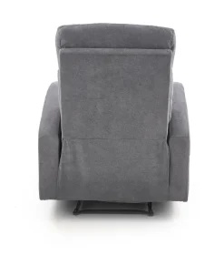 Fotel rozkładany recliner Graus szary