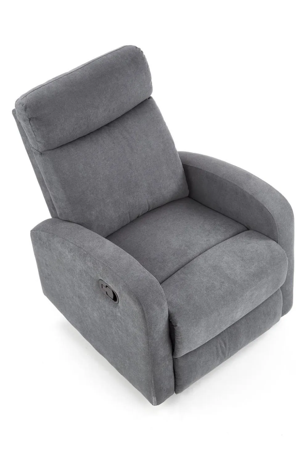 Fotel rozkładany recliner Graus szary