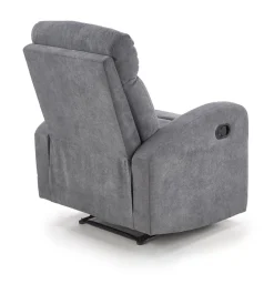 Fotel rozkładany recliner Graus szary