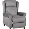 Fotel rozkładany recliner Nash VIC szary