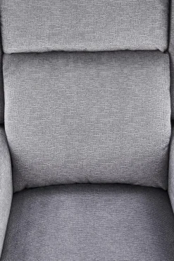 Fotel rozkładany recliner Nagu szary jasny