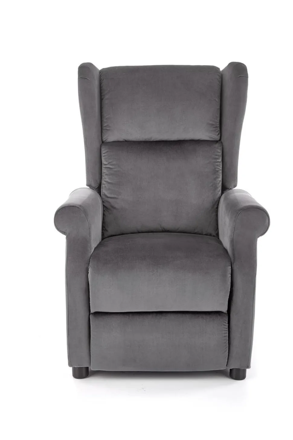 Fotel rozkładany recliner Nagu szary