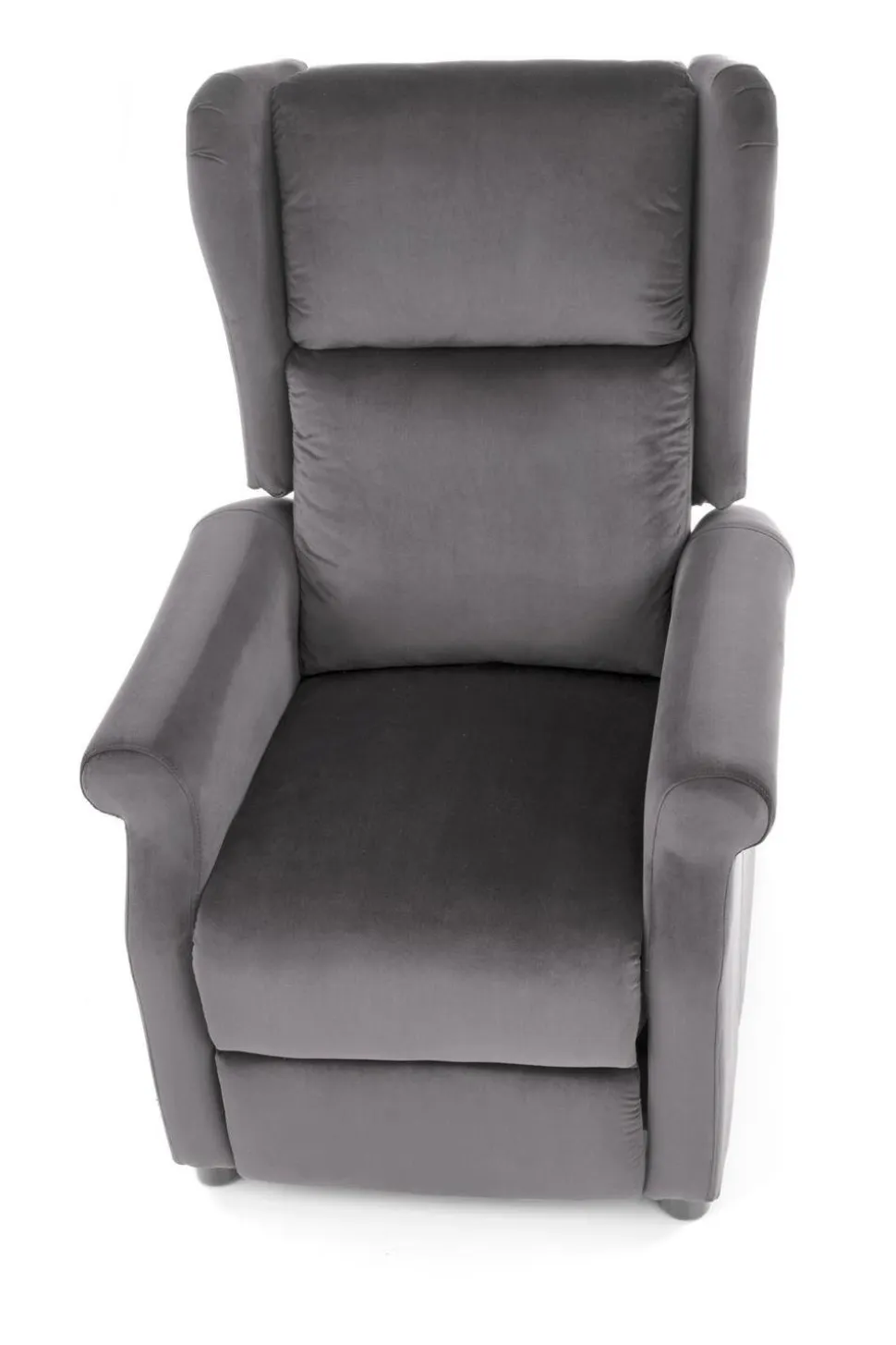 Fotel rozkładany recliner Nagu szary