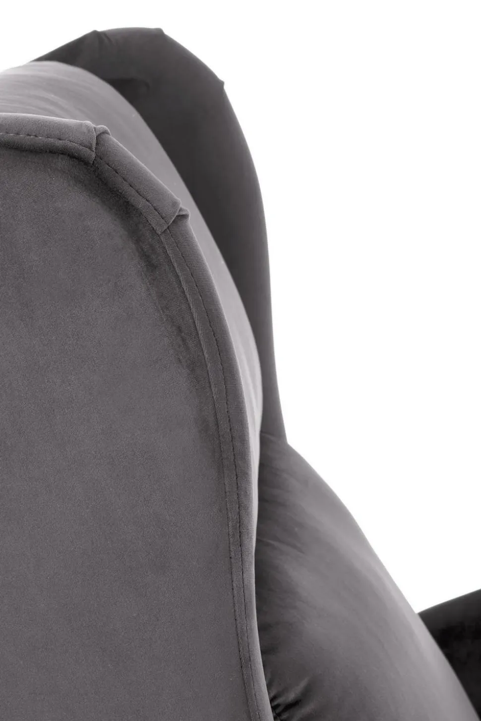 Fotel rozkładany recliner Nagu szary