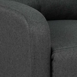 Fotel rozkładany recliner Siom antracyt