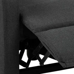 Fotel rozkładany recliner Siom antracyt