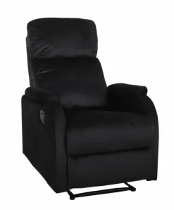 Fotel rozkładany recliner Paige VIC czarny
