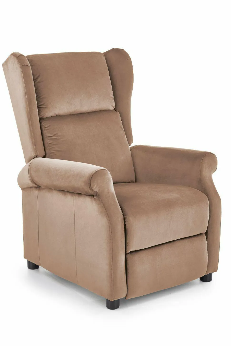Fotel rozkładany recliner Nagu beżowy