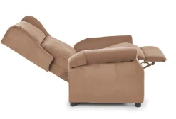 Fotel rozkładany recliner Nagu beżowy