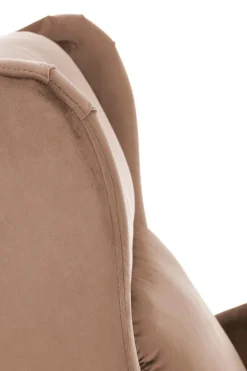 Fotel rozkładany recliner Nagu beżowy