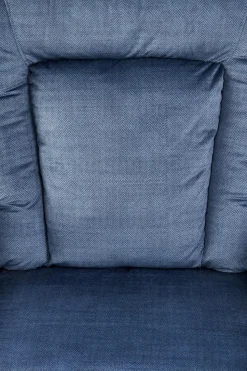 Fotel rozkładany recliner Darb niebieski