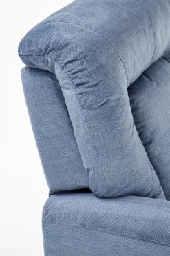 Fotel rozkładany recliner Darb niebieski