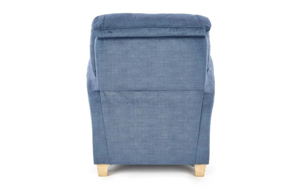 Fotel rozkładany recliner Darb niebieski