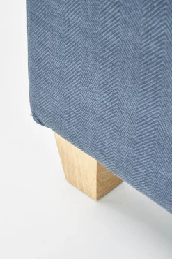 Fotel rozkładany recliner Darb niebieski