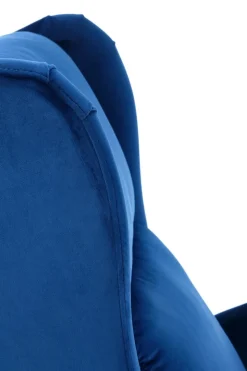 Fotel rozkładany recliner Nagu granatowy