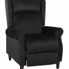Fotel rozkładany recliner Nash VIC czarny