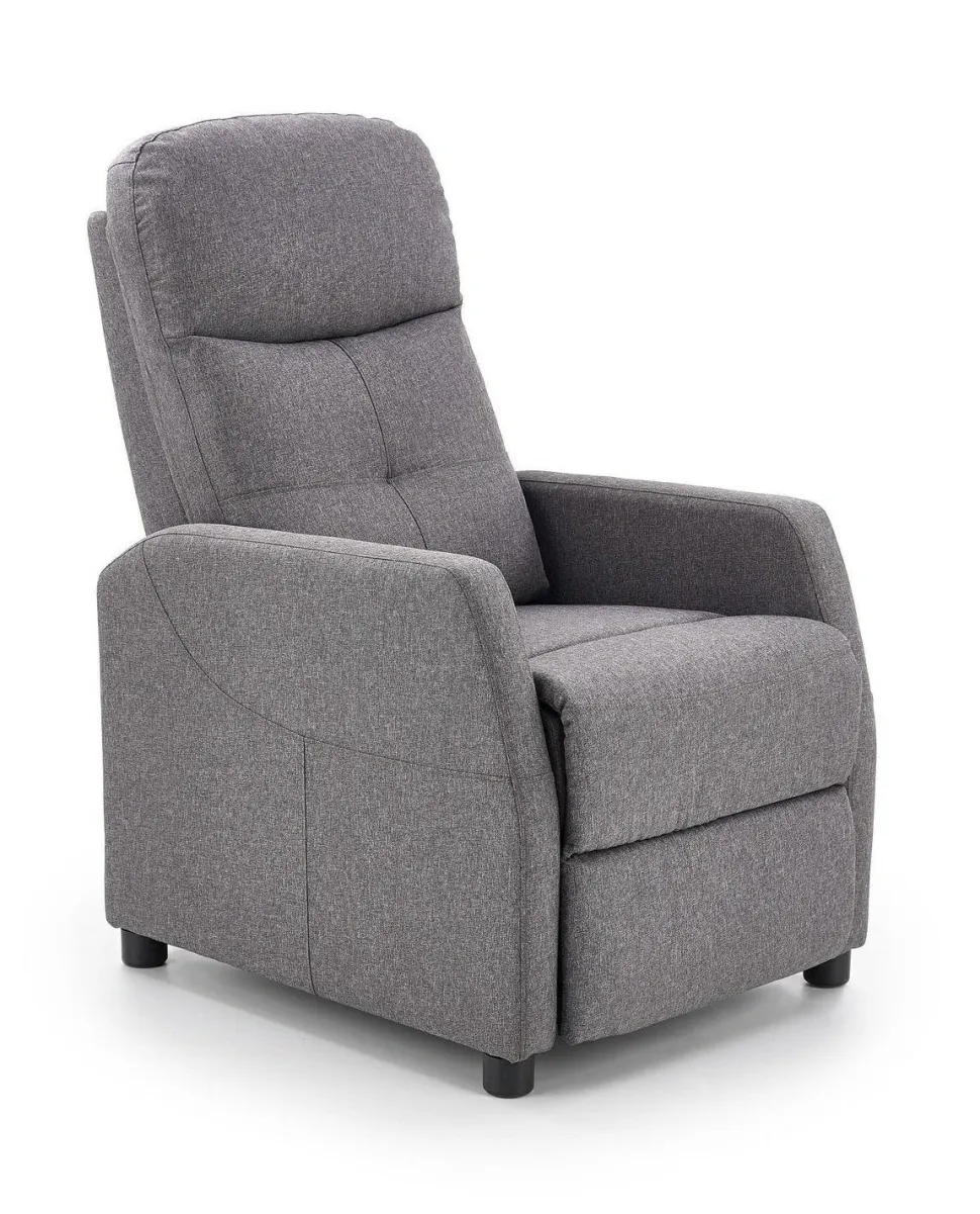 Fotel rozkładany recliner Dativo szary