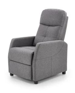 Fotel rozkładany recliner Dativo szary