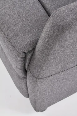 Fotel rozkładany recliner Dativo szary