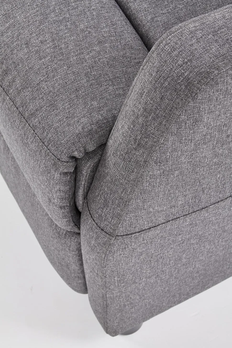 Fotel rozkładany recliner Dativo szary